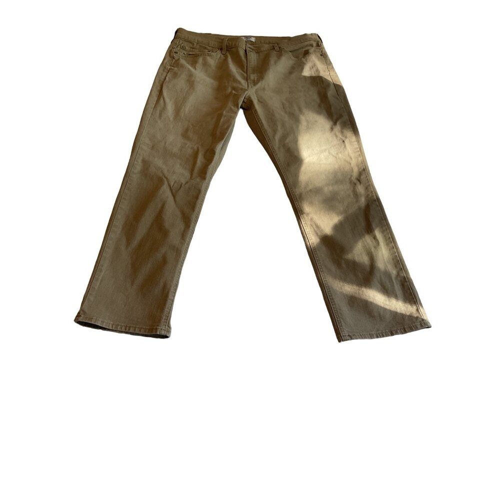 Denizen From Levis 231 Athletic Fit Khaki Pants 38x30 Cotton & Polyester